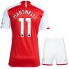 Maglia ufficiale Arsenal 2023-24 Martinelli 11 Casa per Bambino